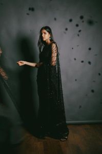 kalyani-priyadarshan-latest-photos-in-black-saree-005