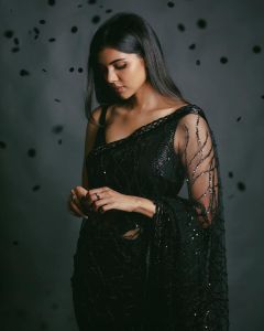 kalyani-priyadarshan-latest-photos-in-black-saree