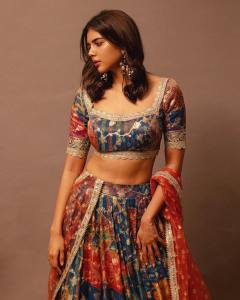 kalyani-priyadarshan-new-photos-in-Mullti-color-Lehenga-with-Blouse-002