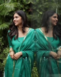 kalyani-priyadarshan-new-photos-in-green-churidar-001