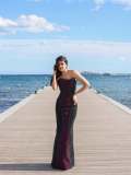 kalyani-priyadarshan-in-fish-cut-bodycon-gown-in-double-colour-shade-photos-001