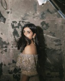 kalyani-priyadarshan-in-off-shoulder-gown-dress-golden-colour-photos-002