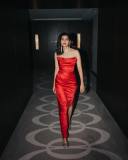 actress-kalyani-priyadarshan-in-red-strapless-bodycon-maxi-dress-001