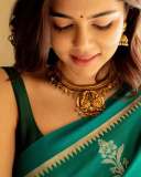 kalyani-priyadarshan-dressing-look-at-keerthi-suresh-wedding-function-002