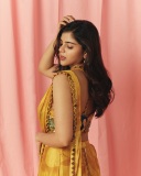 kalyani-priyadarshan-in-mango-yellow-saree-with-style-ideas-photos-004