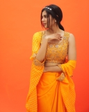 kalyani-priyadarshan-in-orange-shade-dress-photos