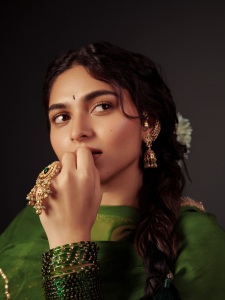 kayadu-lohar-in-green-lehenga-churidar-set-images