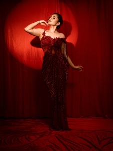 kayadu-lohar-in-wine-red-fashion-outfit-for-party-photos-002