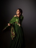 kayadu-lohar-in-green-lehenga-churidar-set-images-005