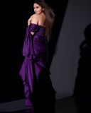 kayadu-lohar-in-violet-off-shoulder-dress-with-style-ideas