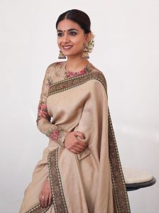 keerthi suresh recent saree photos 012-002