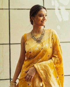 keerthy-suresh-latest-photoshoot-in-golden-yellow-saree-004