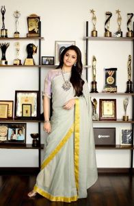 keerthy suresh latest saree photos-001