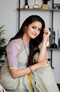 keerthy suresh latest saree photos-002
