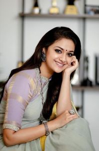 keerthy suresh latest saree photos