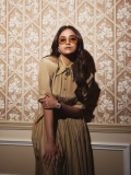 keerthy-suresh-in-Vintage-style-tint-sunglasses-with-gold-wire-frames-photos-002