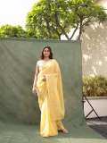 keerthy-suresh-in-yellow-saree-with-makeup-look-photos-001