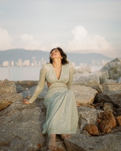 madonna-sebastian-in-Sequin-Criss-Cross-Long-Sleeve-Gown-photos-010