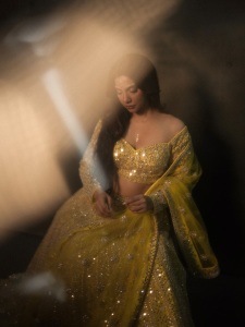 madonna-sebastian-in-lemon-yellow-lehenga-with-mirror-sequence-and-wide-neck-blouse-photos-006