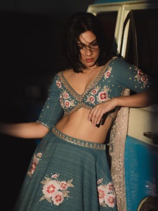 madonna-sebastian-in-pastel-colour-lehenga-photos