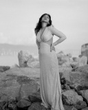 madonna-sebastian-in-Sequin-Criss-Cross-Long-Sleeve-Gown-photos-014