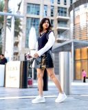madonna-sebastian-in-short-skirt-with-top-style-photos-002