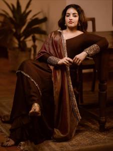 malavika-c-menon-in-brown-party-wear-dress-photos-001