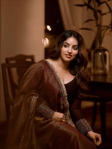 malavika-c-menon-in-brown-party-wear-dress-photos-005