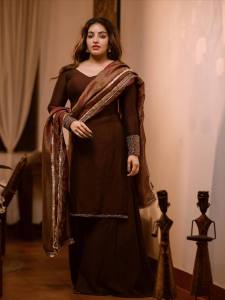 malavika-c-menon-in-brown-party-wear-dress-photos-007