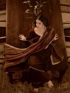 malavika-c-menon-in-brown-party-wear-dress-photos