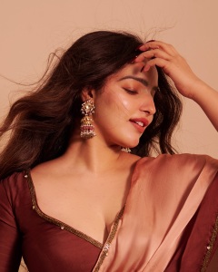 malavika-c-menon-in-saree-two-shade-coffee-colour-latest-photos-006