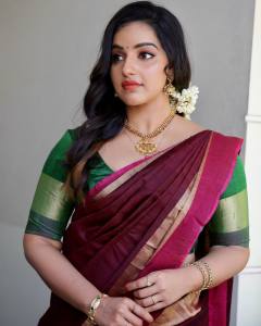 malavika-menon-beautiful-look-in-saree-photos-004