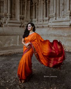 malavika menon new saree photos
