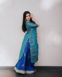 1_malavika-menon-in-ocean-blue-Banarasi-style-dress-photos-006