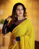 malavika-menon-in-yellow-saree-with-black-blouse-photos-002