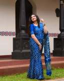 malavika-nair-in-blue-saree-photos-004