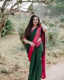 malavika-nair-in-green-saree-photos-004
