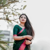 malavika-nair-in-green-saree-photos
