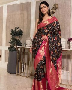 mamta-mohandas-new-photos-in-pattu-saree-002