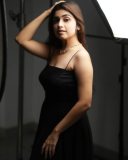 manasa-radhakrishnan-in-Strappy-Fit-And-Flare-Knee-Length-Dresses-photos-002