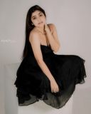 manasa-radhakrishnan-in-Strappy-Fit-And-Flare-Knee-Length-Dresses-photos-004
