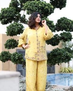 manjima-mohan-in-yellow-co-ord-set-photos-004