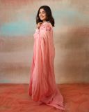 manjima-mohan-in-kavana-peach-pure-linen-saree-photos-001