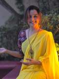 manju-warrier-in-yellow-saree-with-kalamkari-blouse-pics-003