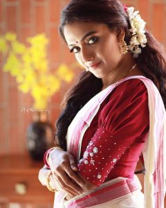 mareena michael onam saree photoshoot-001