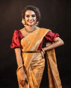 marina-michael-kurisingal-new-photoshoot-in-kerala-saree