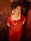 mareena-michael-kurisingal-in-red-saree-traditional-style-images-004