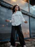 mareena-michael-kurisingal-in-white-shirt-and-black-pants-latest-style-photos