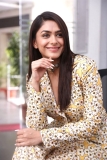 Actress Mrunal Thakur Stills @ Sita Ramam Movie Interview