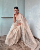 mrunal-thakur-in-white-saree